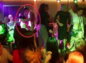 She offers a titjob to the stripper!